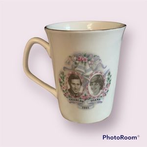 Host pick! Royal Wedding Mug Cup Charles and Diana July 29th, 1981